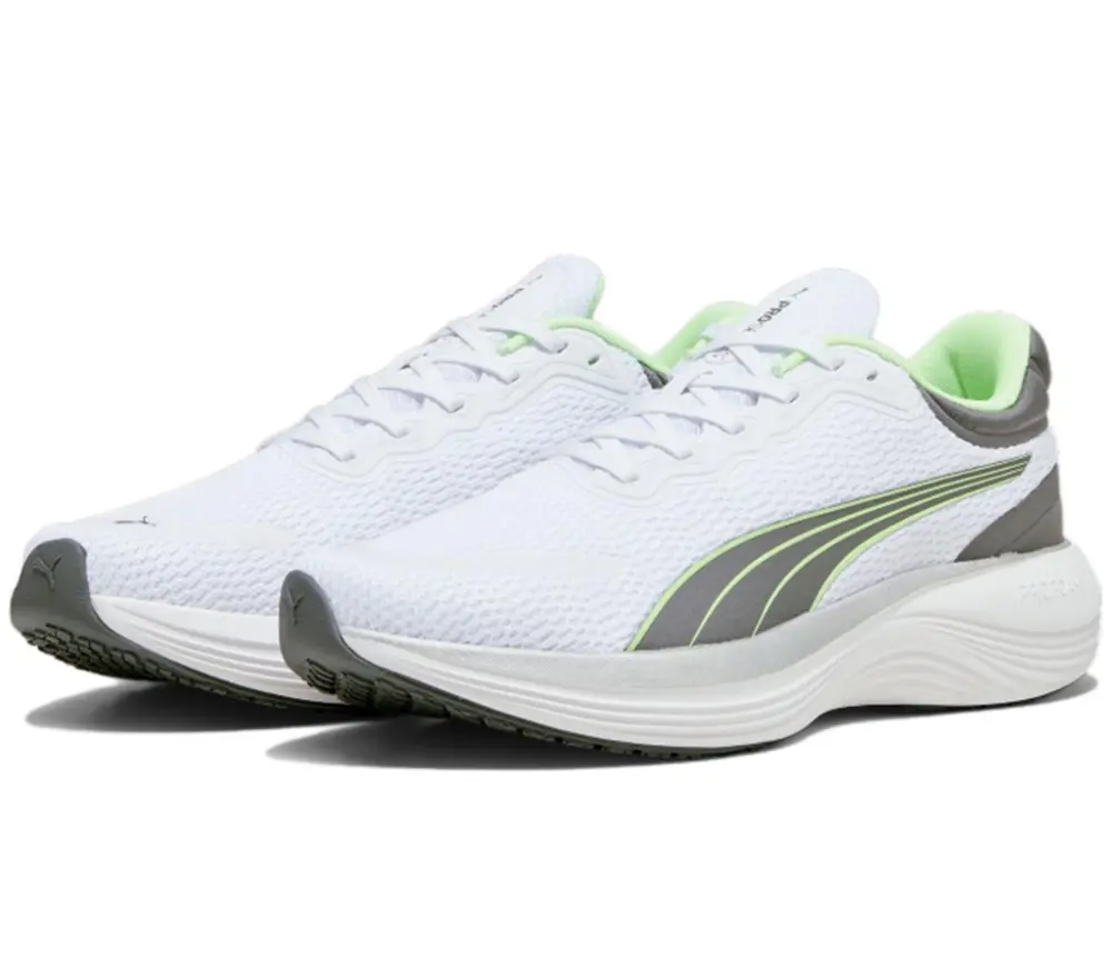 Alternative view of Giày Puma Scend Pro 'White Green Gray' 378776-05