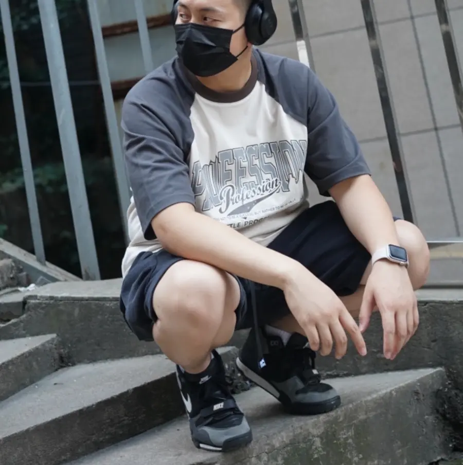 Alternative view of Giày Nike Air Trainer 1 'Black' FD0808-001