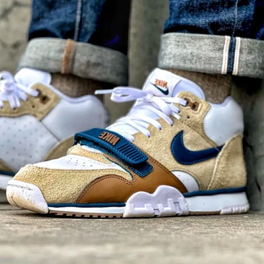 Giày Nike Air Trainer 1 'Limestone' DM0522-200 - Ảnh 5