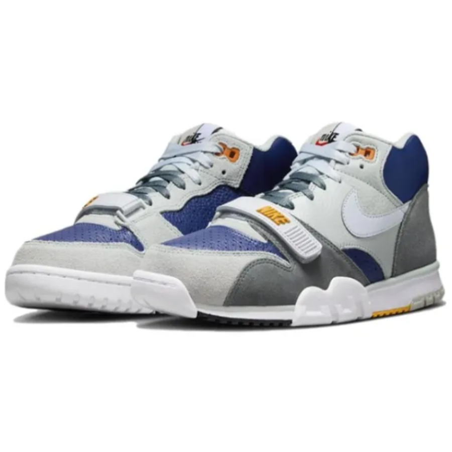 Giày Nike Air Trainer 1 Mid 'Grey Navy' FB8886-001 - Ảnh 4