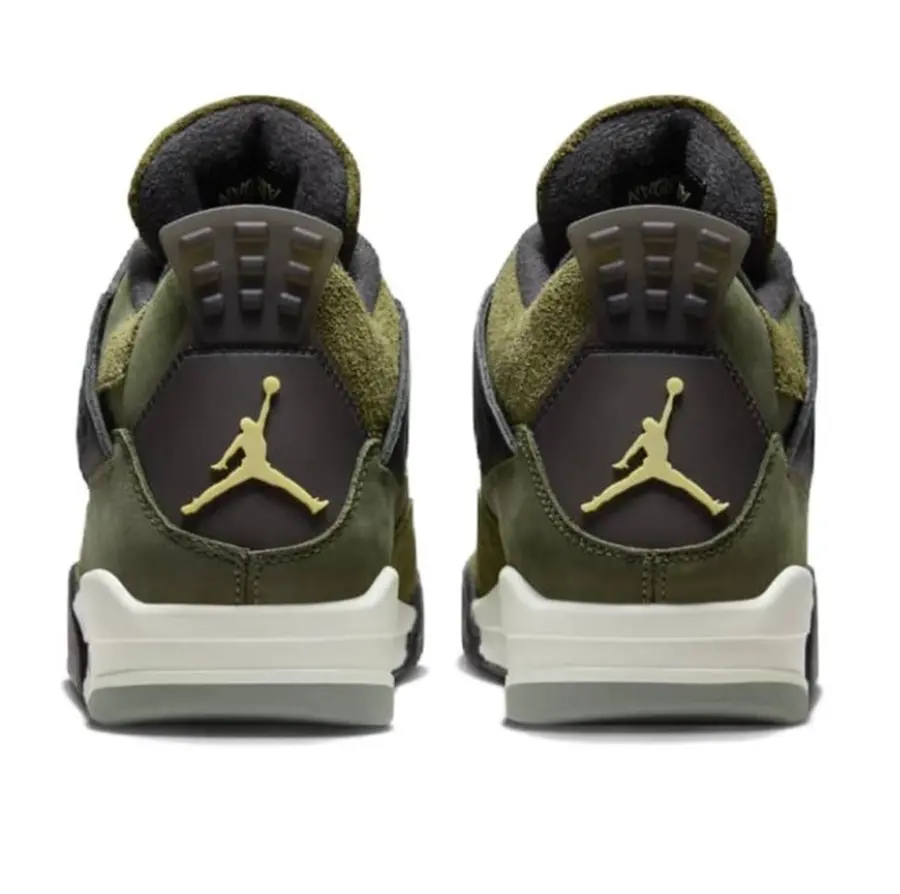 Giày Nike Air Jordan 4 'Medium Olive' FB9927-200 - Ảnh 4