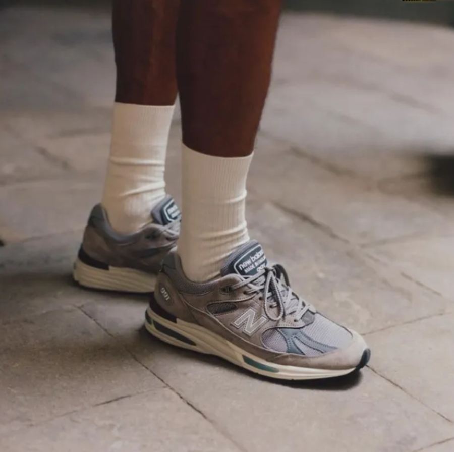 Giày New Balance 991v2 'Grey' U991GL2 - Ảnh 5