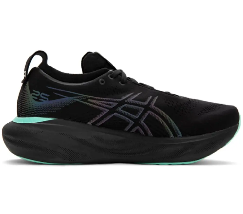 Alternative view of Giày Asics Gel-nimbus 25 Lite-show 'Black' 1011B726-001