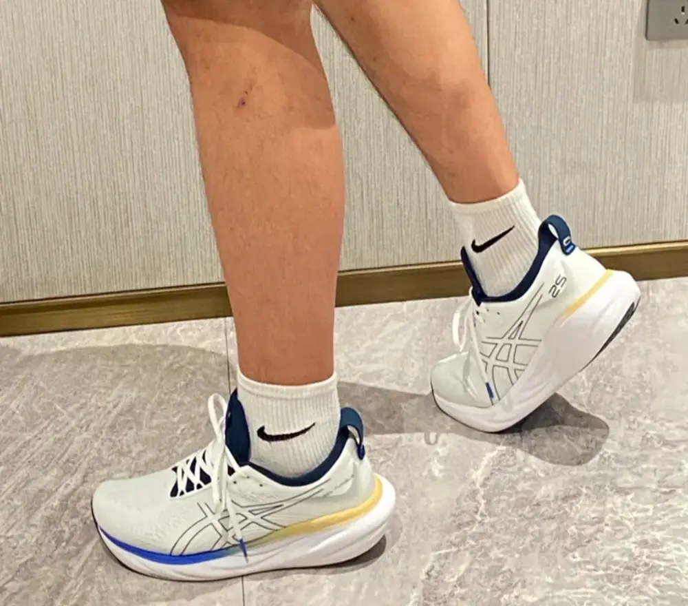 Giày Asics Gel Nimbus 25 'White Illusion Blue' 1011B547-104 - Ảnh 4