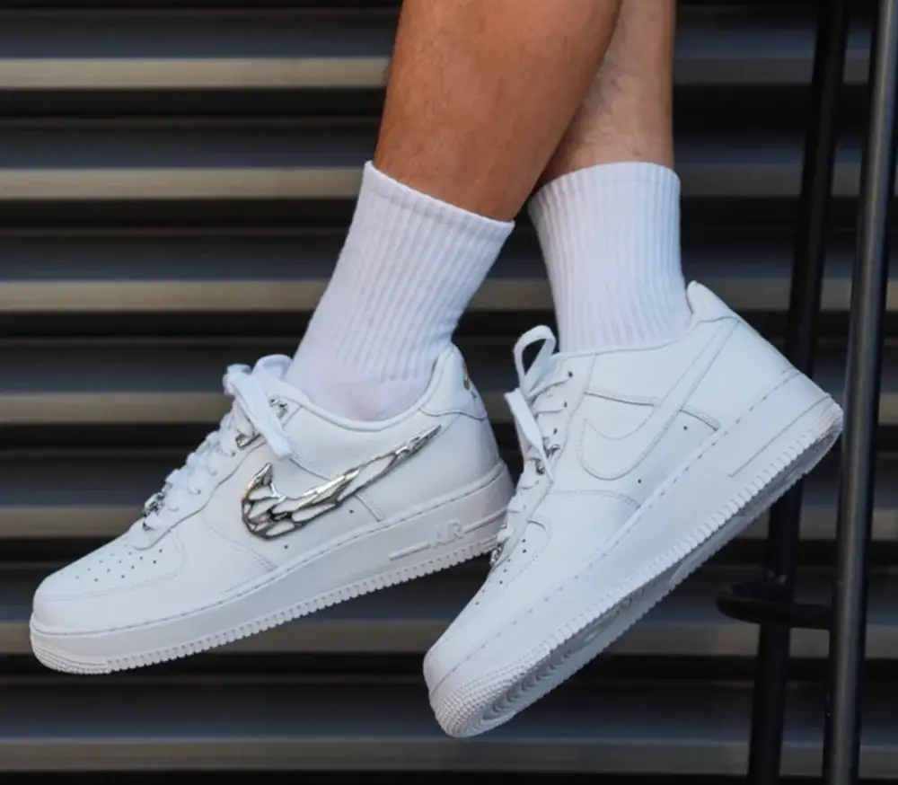 Giày Nike Air Force 1 Low ‘Molten Metal’ FV3616-101 - Ảnh 3