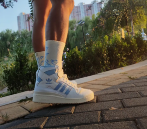 Alternative view of Giày Adidas Forum 84 'Cloud White' GW5924