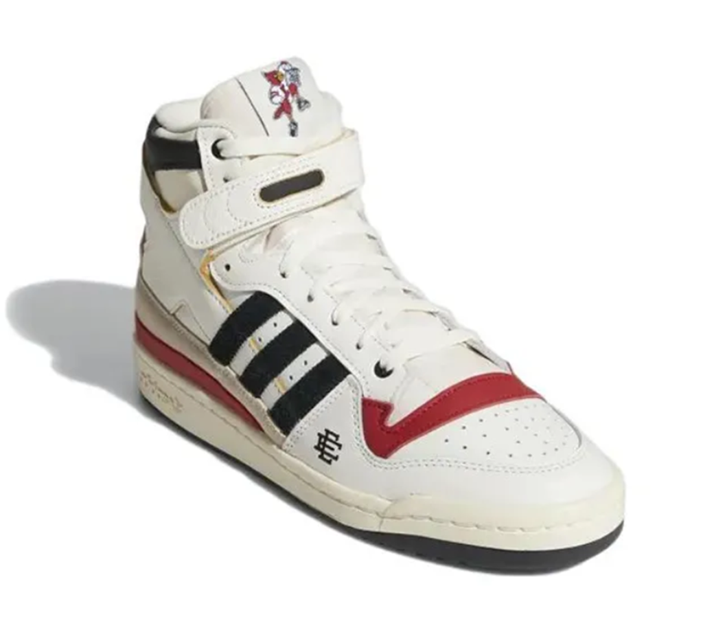 Giày Adidas Forum 84 High 'White Red' GW7792 - Ảnh 2