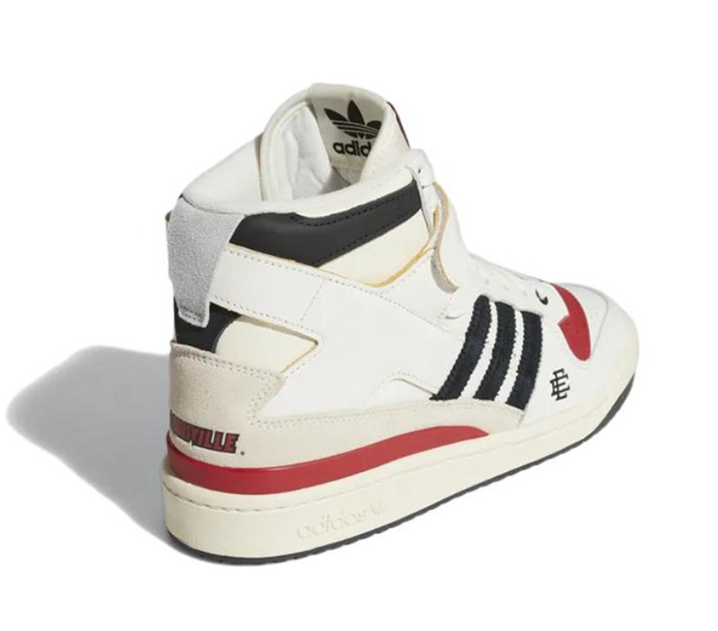 Giày Adidas Forum 84 High 'White Red' GW7792 - Ảnh 3