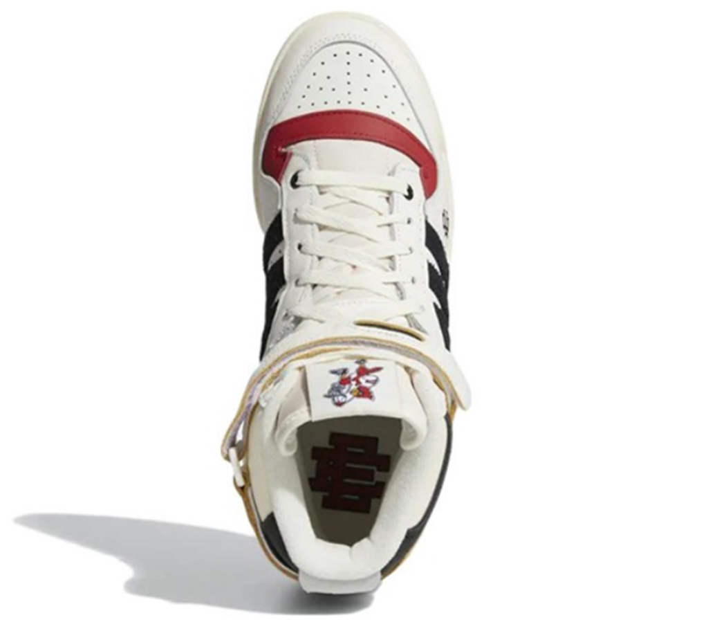 Giày Adidas Forum 84 High 'White Red' GW7792 - Ảnh 4