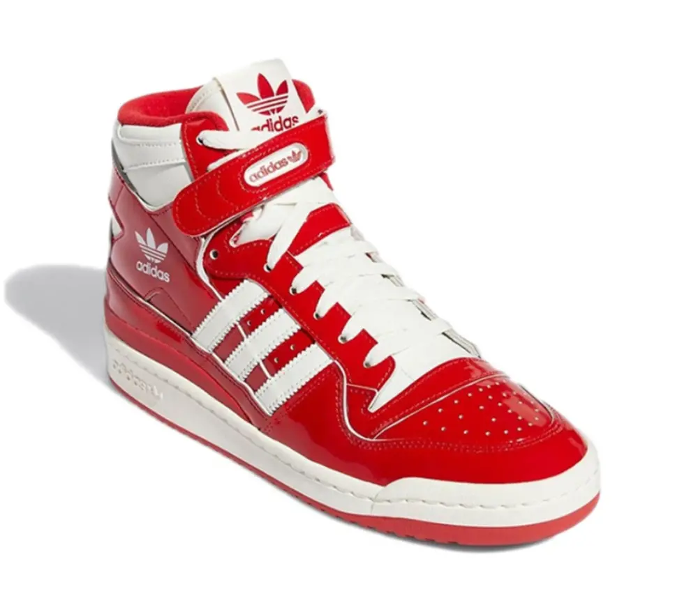 Alternative view of Giày Adidas Forum 84 High 'Red White' GY6973