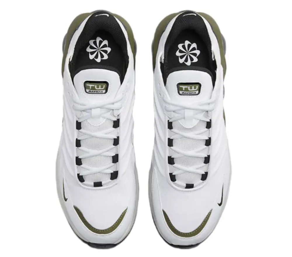 Giày Nike Air Max TW 'White Medium Olive' DV7721-100 - Ảnh 4