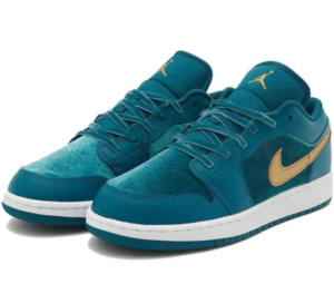 Alternative view of Giày Nike Air Jordan 1 'Geode Teal Velvet' FB9896-300