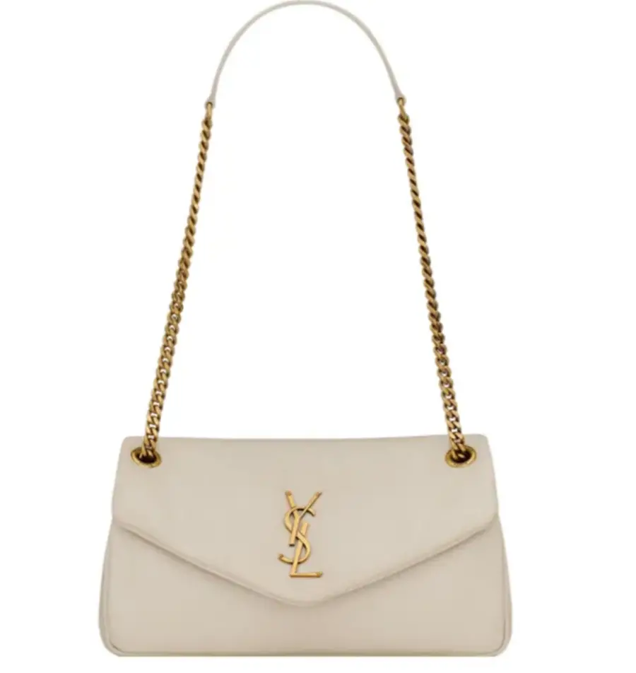 Túi Saint Laurent Calypso Lambskin ‘Blanc’ 734153AACQO9227