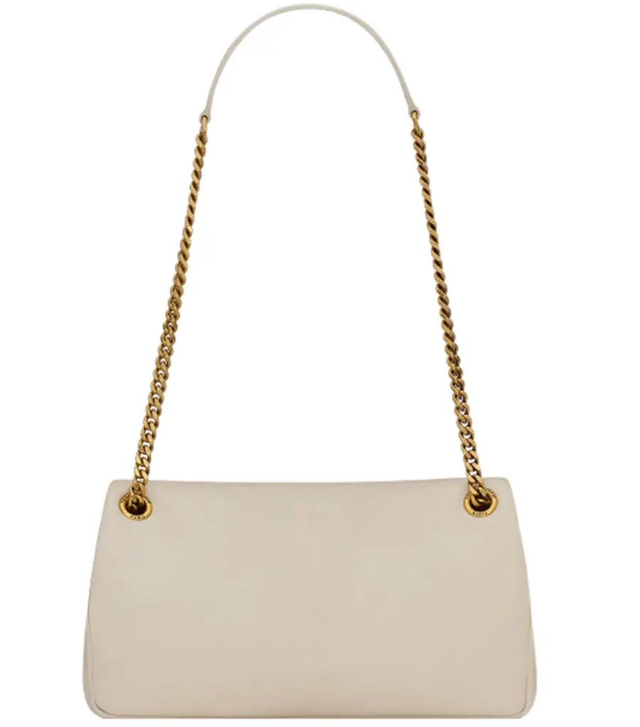 Túi Saint Laurent Calypso Lambskin ‘Blanc’ 734153AACQO9227 - Ảnh 3