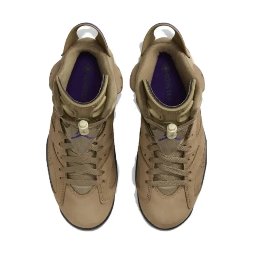 Giày Nike Air Jordan 6 Retro GORE-TEX 'Brown Kelp' FD1643-300 - Ảnh 3