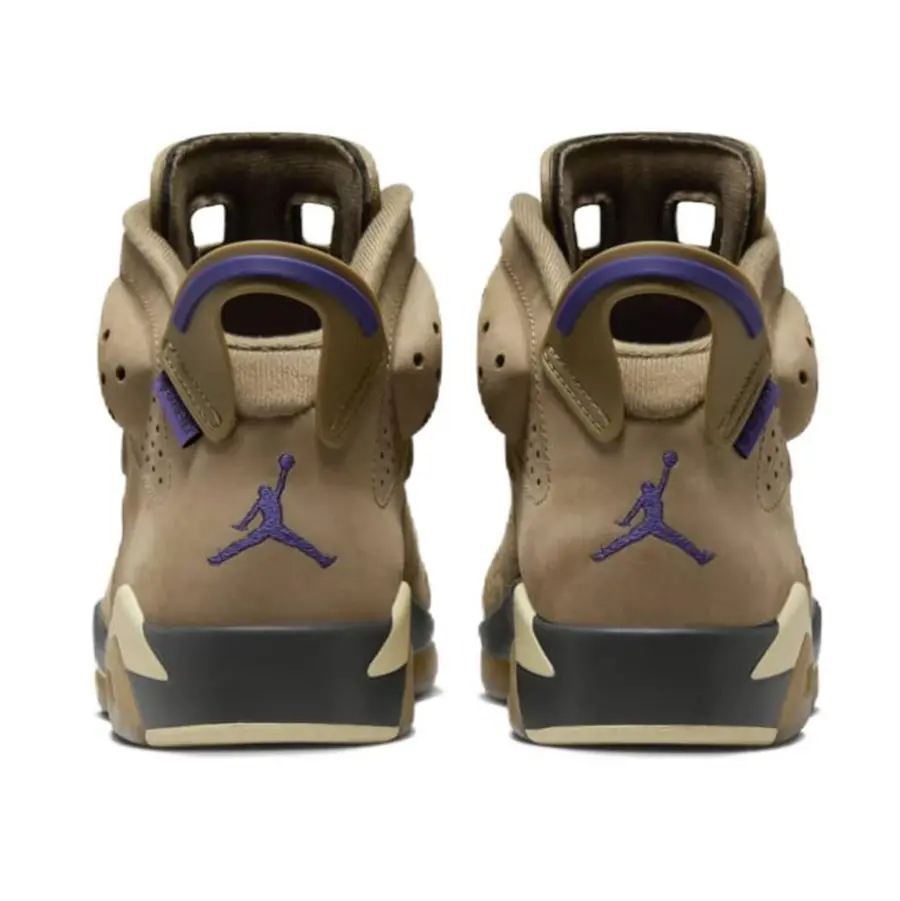 Giày Nike Air Jordan 6 Retro GORE-TEX 'Brown Kelp' FD1643-300 - Ảnh 5
