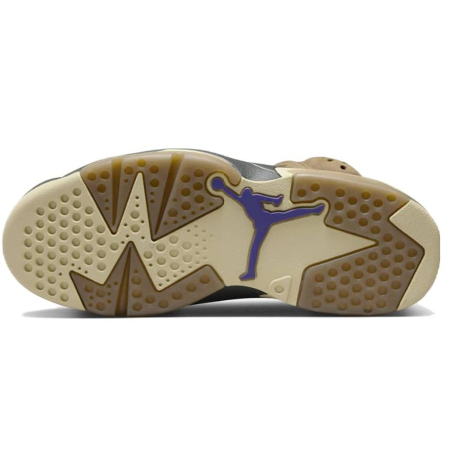 Giày Nike Air Jordan 6 Retro GORE-TEX 'Brown Kelp' FD1643-300 - Ảnh 4