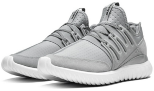 Alternative view of Giày Adidas Tubular Radial 'Light Grey' S80112