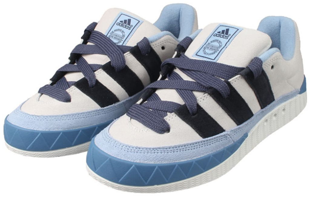 Giày Adidas Originals Adimatic 'White Navy' IG6006 - Ảnh 2