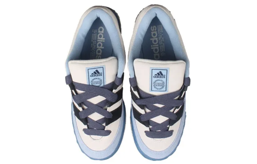 Giày Adidas Originals Adimatic 'White Navy' IG6006 - Ảnh 3