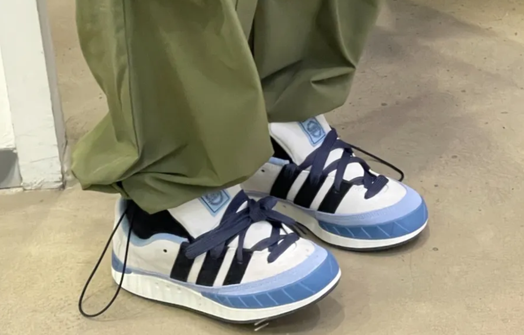 Giày Adidas Originals Adimatic 'White Navy' IG6006 - Ảnh 4