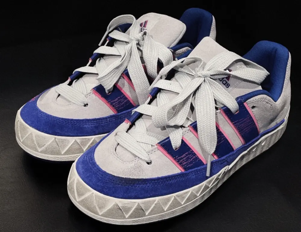Giày Adidas Originals Adimatic 'White Blue' IG3300 - Ảnh 4