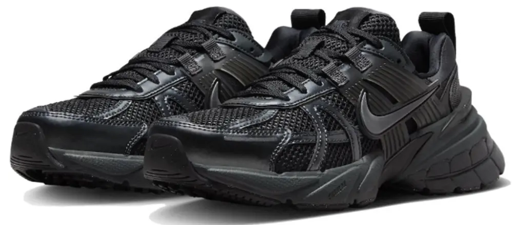 Alternative view of Giày Nike V2K Run 'Metallic Silver Black' FD0736-001