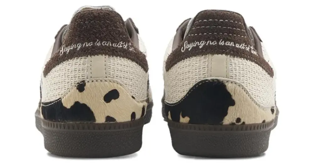 Giày Adidas Samba OG ‘Notitle Cow Print’ ID6024 - Ảnh 5