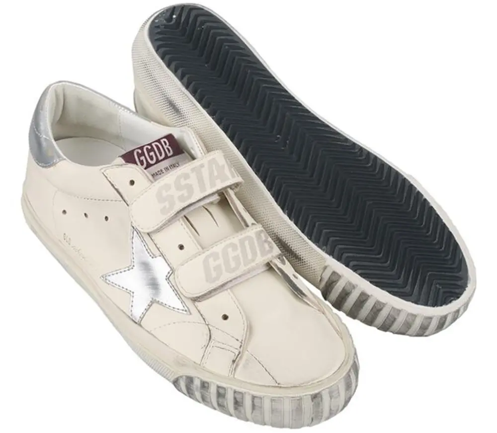 Giày Golden Goose Old School 'White' GWF00591-F004703-11548 - Ảnh 5