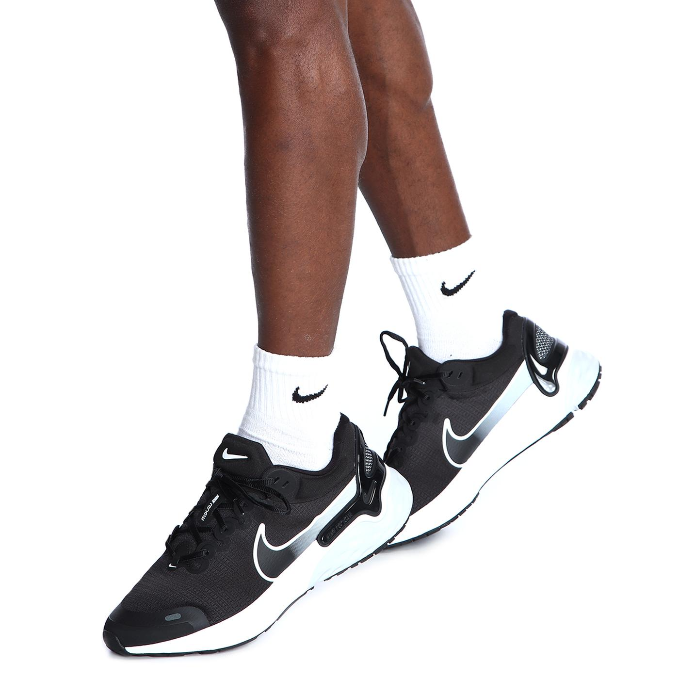 Giày Nike Renew Run 3 'Black White' DC9413-001 - Ảnh 4