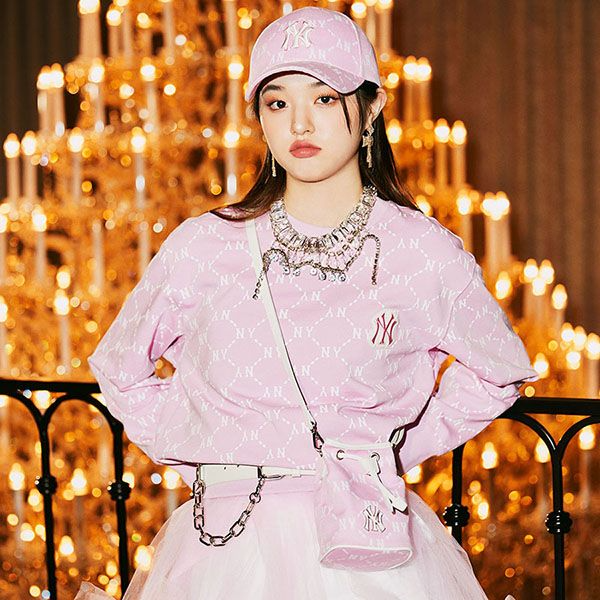 Túi MLB Monogram 'Pink' 3ABMS022N-50PKS - Ảnh 3