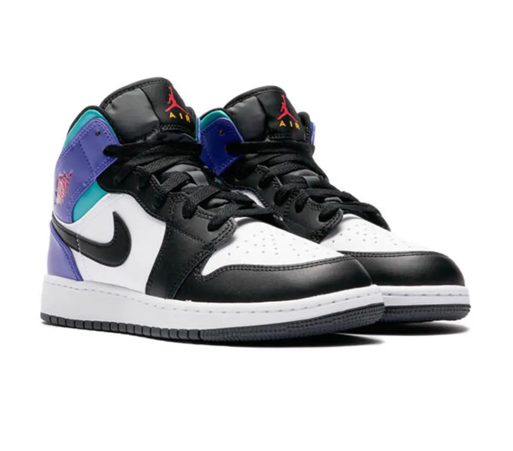 Alternative view of Giày Nike Air Jordan 1 Mid 'Aqua' DQ8423-154
