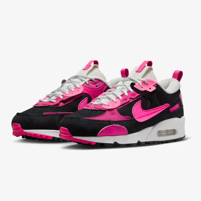 Giày Nike Air Max 90 Futura ‘Black Pink’ DV7190-101 - Ảnh 5