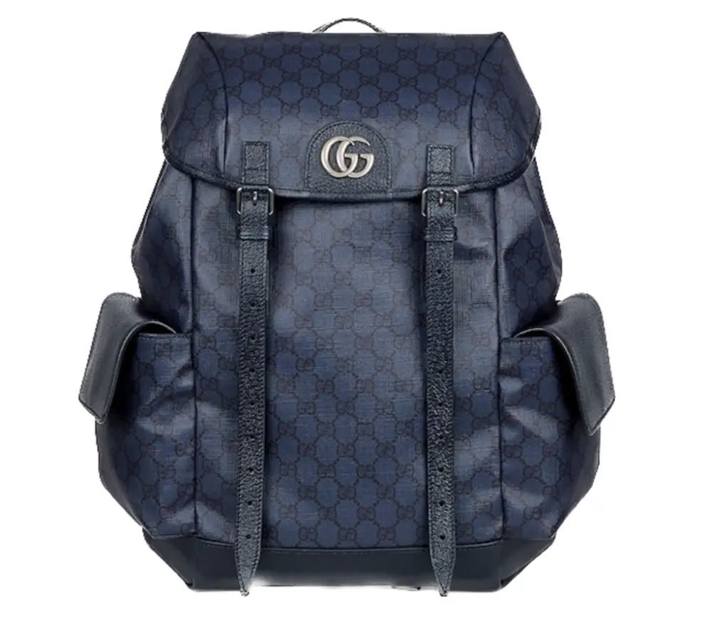 Balo Gucci Ophidia GG Medium 'Blue Black' 598140-FABHU-8442