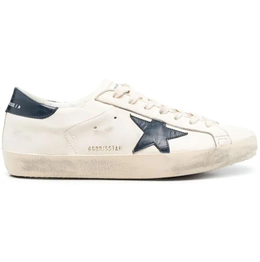 Giày Golden Goose Superstar 'Beige Night Blue' GMF00101-F004164-15430