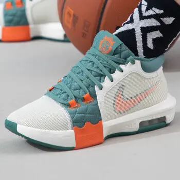 Giày Nike LeBron Witness 8 EP 'Grey Green' FB2237-101 - Ảnh 3