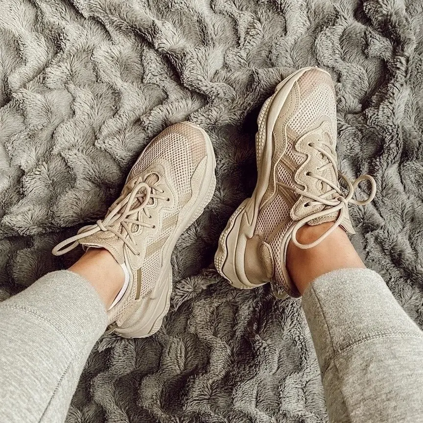 Giày Adidas Wmns Ozweego ‘Trace Khaki’ EG6697 - Ảnh 3