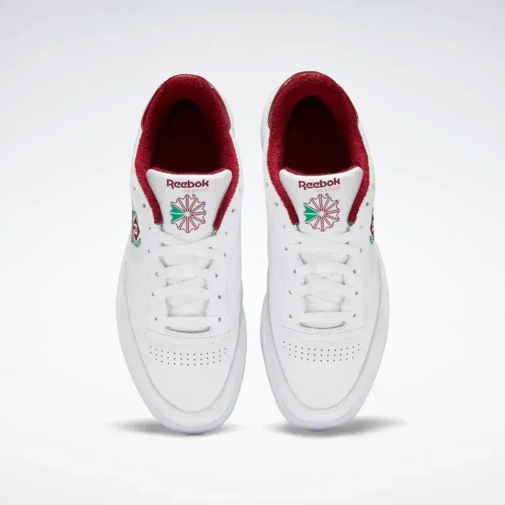 Alternative view of Giày Reebok Club C 85 ‘White Classic Burgundy’ H05810
