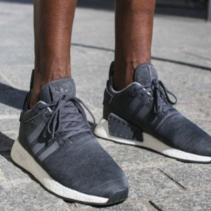 Giày Adidas Sneakersnstuff x NMD R2 ‘Grey Melange’ BY2789 - Ảnh 5