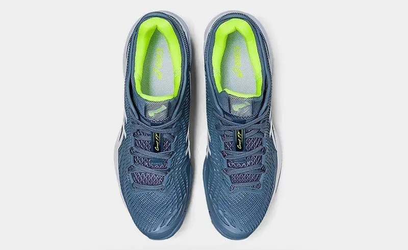 Giày Asics Court FF 3 'Neon Green' 1041A370-402 - Ảnh 4