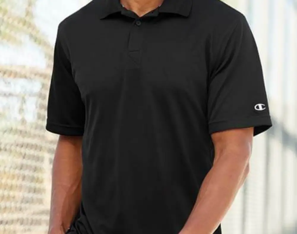 Alternative view of Áo Champion Ultimate Double Dry Performance Sport Shirt Black