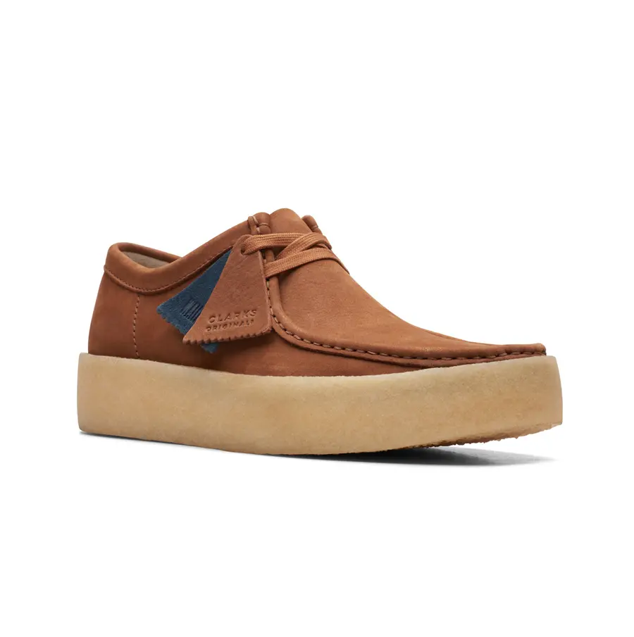 Alternative view of Giày Clarks Originals Wallabee Cup 'Tan Brown Nubuck' 26167989