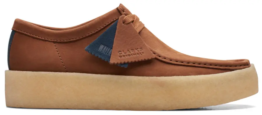 Giày Clarks Originals Wallabee Cup 'Tan Brown Nubuck' 26167989