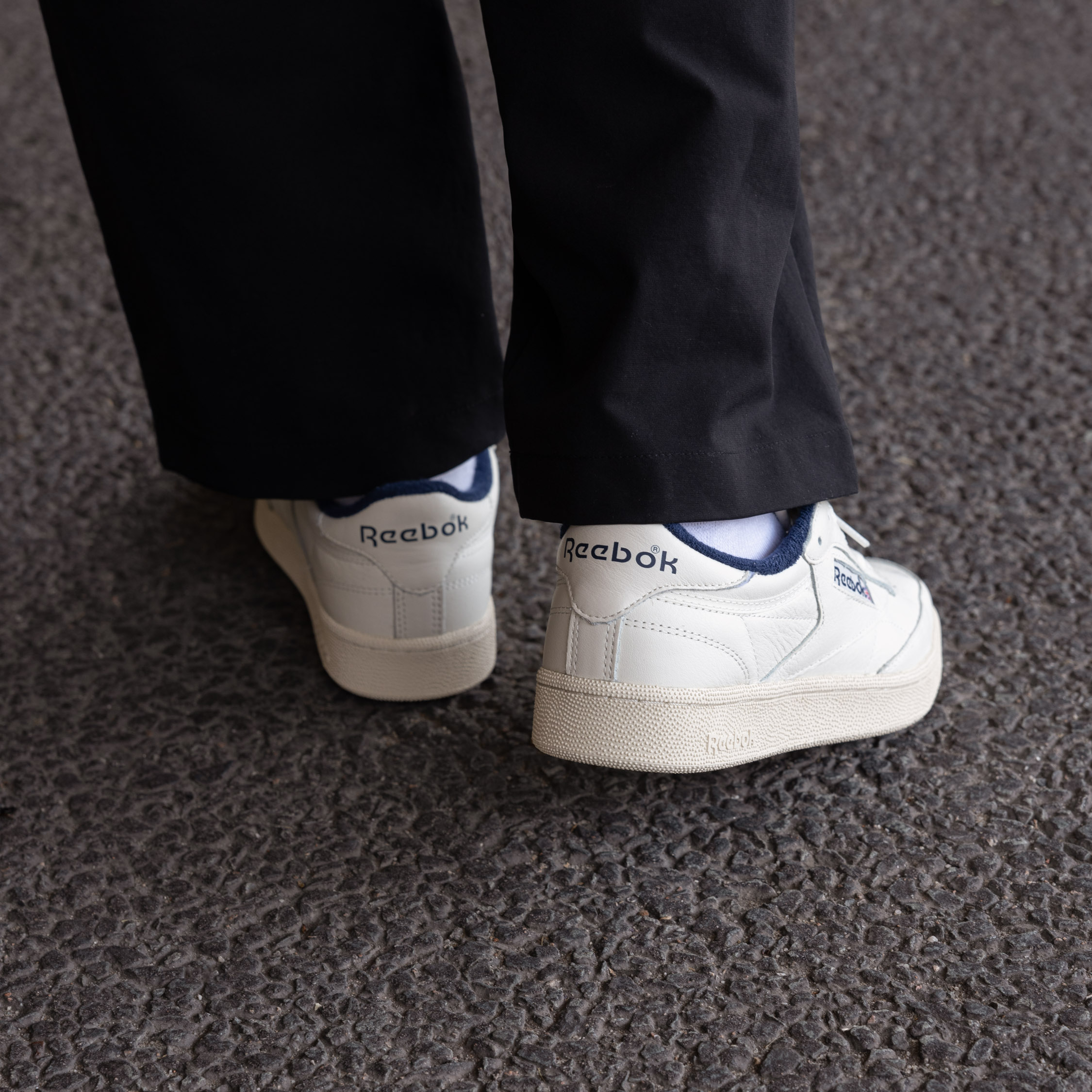 Giày Reebok Club C 85 Vintage Chalk White 100007796 - Ảnh 3