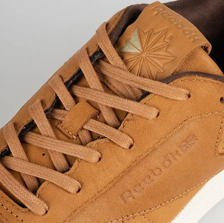 Giày Reebok Club C 85 PL 'Brown/Gold Metallic' 100073115 - Ảnh 3