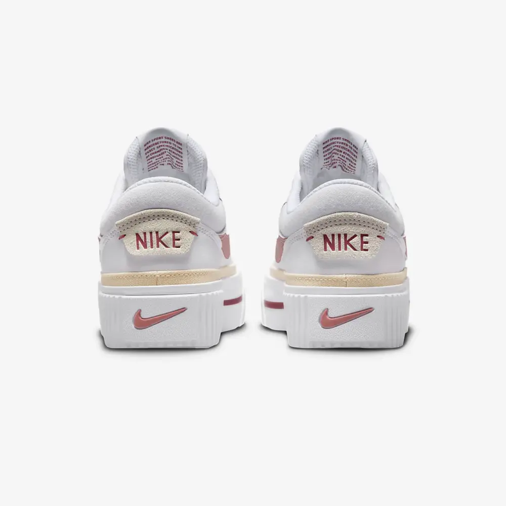Giày Nike Court Legacy Lift 'White Pink' FQ8782-100 - Ảnh 4