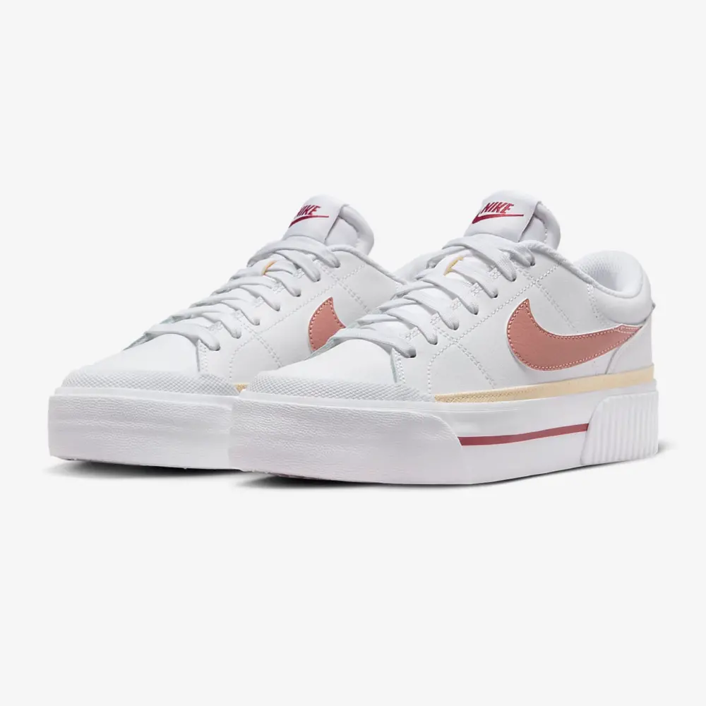 Giày Nike Court Legacy Lift 'White Pink' FQ8782-100 - Ảnh 6