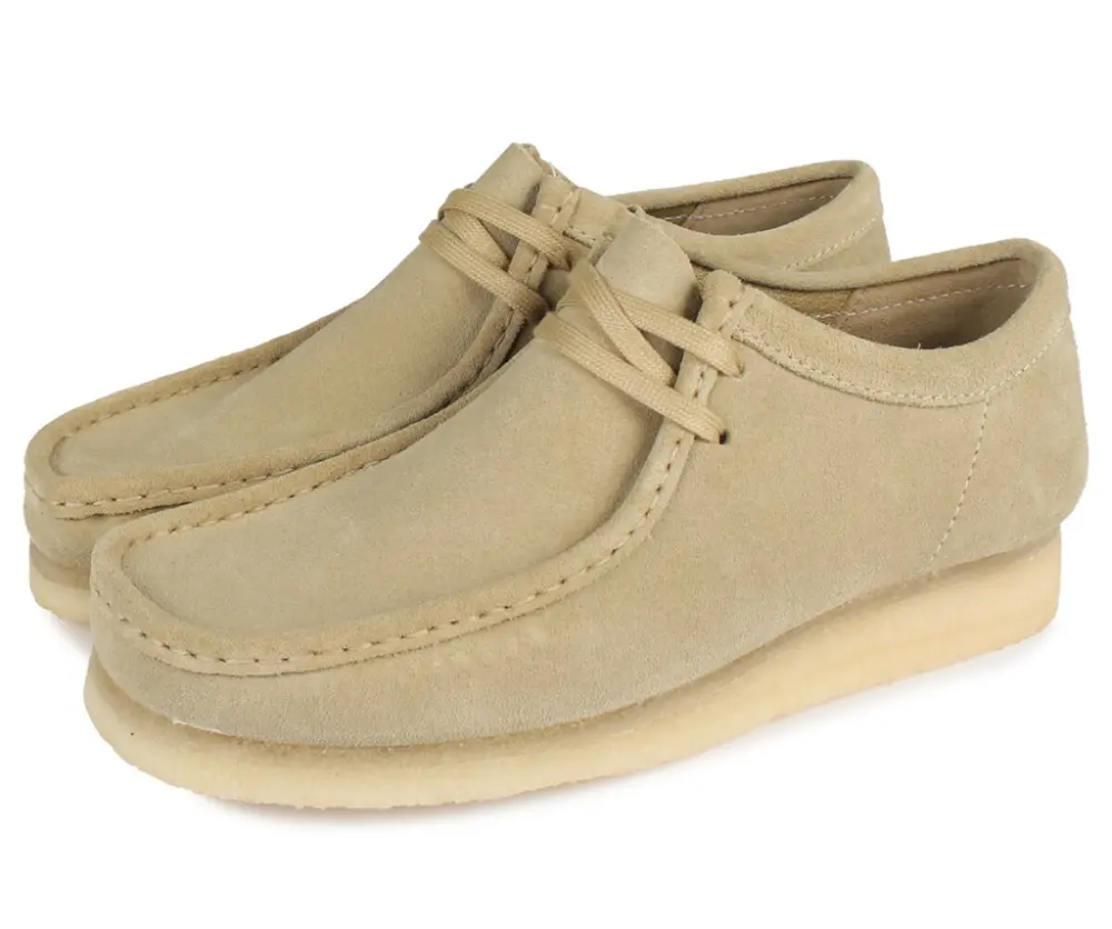 Giày Clarks Wallabee 'Maple Suede' 26155515 - Ảnh 7