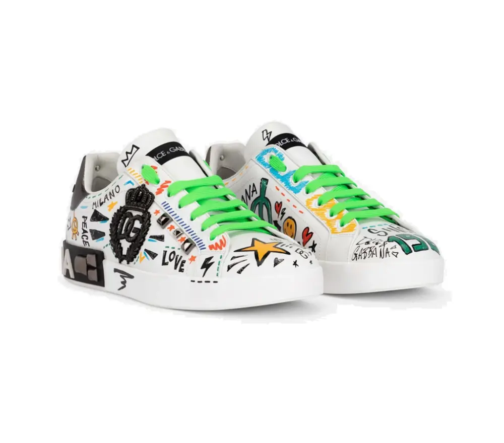 Alternative view of Giày Dolce & Gabbana Calfskin 'Multicolor' CS1772AH502HWF57