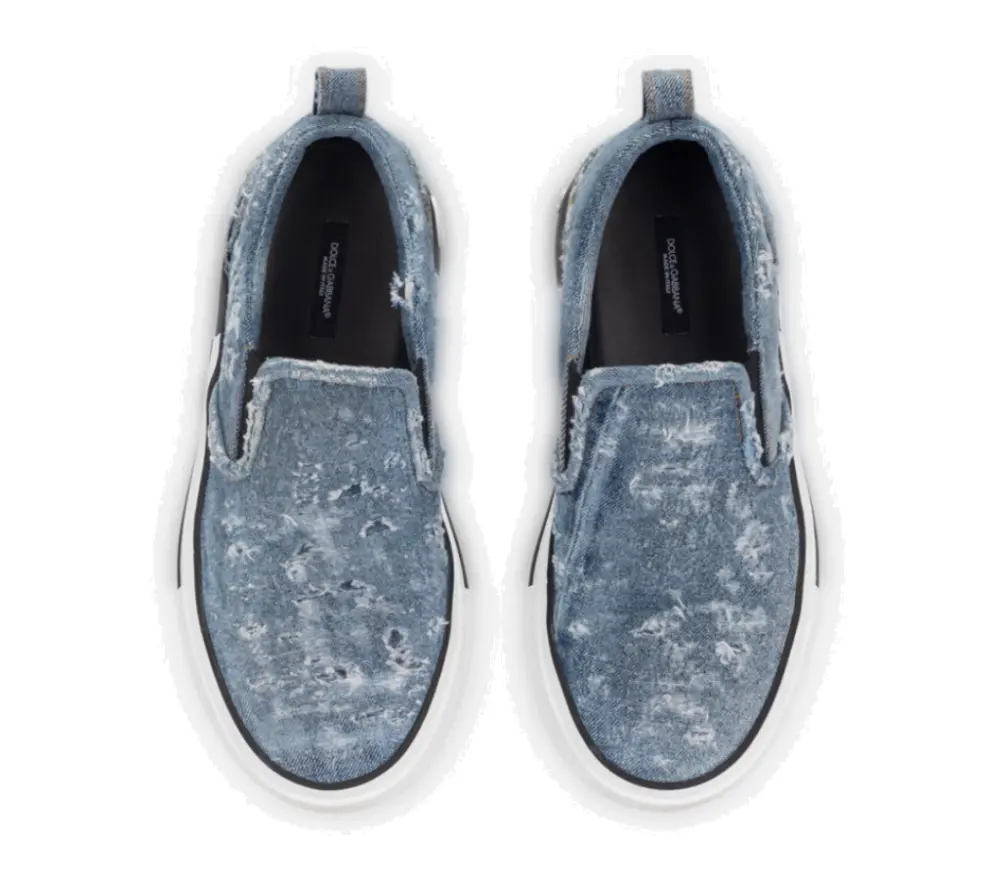 Giày Dolce & Gabbana Denim 2.Zero 'Blue' CS1900AG41680650 - Ảnh 4